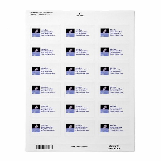 Astronaut Etiket (Full Sheet)