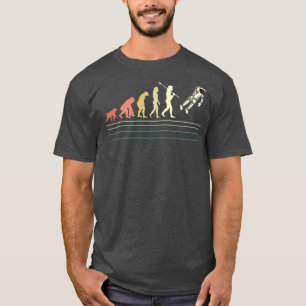 Astronaut Evolution Funny Cosmonaut Moon Landing P T-shirt