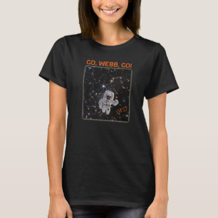 Astronaut First Deep Field Afbeelding Webb Space T T-shirt