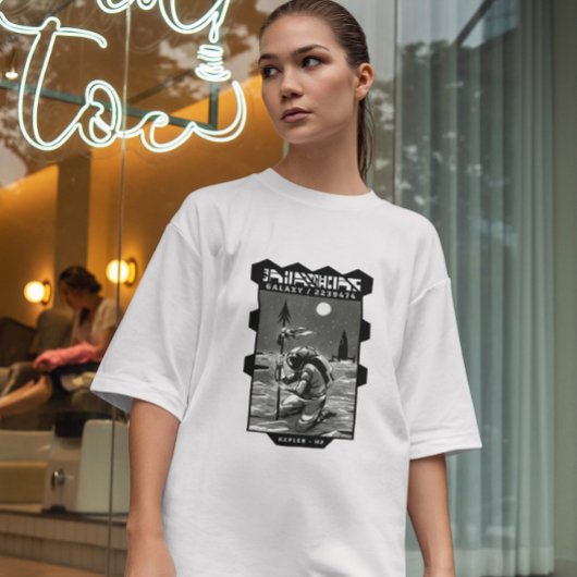 Astronaut Flag T-shirt