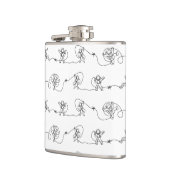 Astronaut Flask Heupfles (Links)