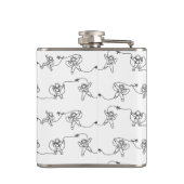 Astronaut Flask Heupfles (Achterkant)