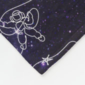 Astronaut Fleece Deken (Hoek)
