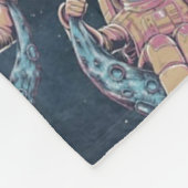 Astronaut Fleece Deken (Hoek)
