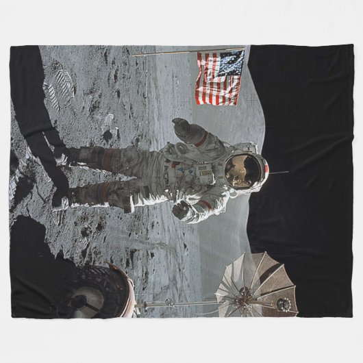 ASTRONAUT FLEECE DEKEN (Voorkant (Horizontaal))