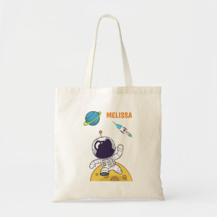 Astronaut Floating in Buitenruimte Tote Bag