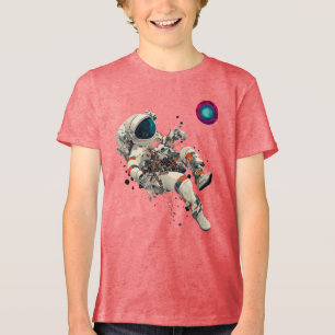 Astronaut Floating Space Adventure T-shirt