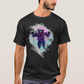 Astronaut Floating T-shirt (Voorkant)