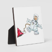 astronaut fotoplaat (Voorkant)