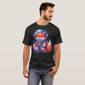 Astronaut Fox T-shirt (Voorkant volledig)
