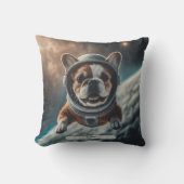 Astronaut French Bulldog Space Nursery  Kussen (Voorkant)