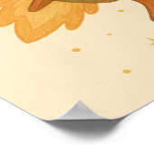 Astronaut Frog Rocket Ride Poster (Hoek)