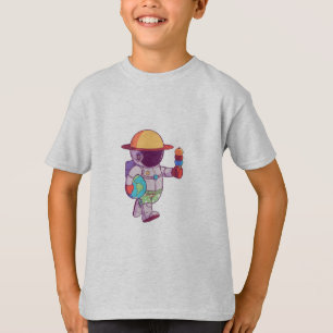 Astronaut , Funny Planets T-shirt