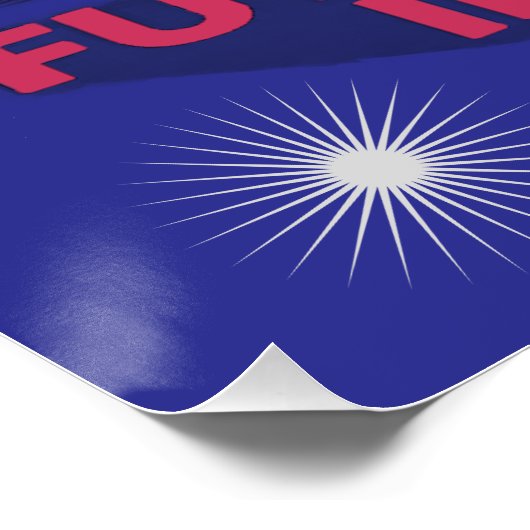 Astronaut - Future Genius In Orbit Perfect Poster (Hoek)