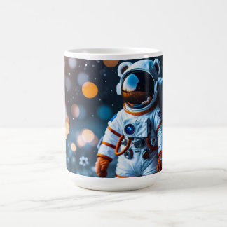 Astronaut Galaxy Bokeh Koffiemok