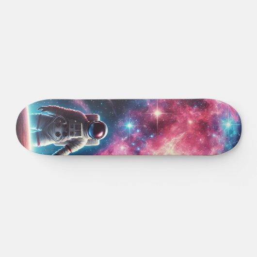 Astronaut Galaxy Skateboard Deck (Horizontaal)