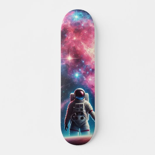 Astronaut Galaxy Skateboard Deck (Voorkant)