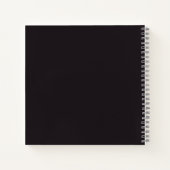 Astronaut Galaxy Spiral Notitieboek (Achterkant)