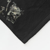Astronaut Ghost Skeleton - Spooky Skull Halloween Fleece Deken (Hoek)