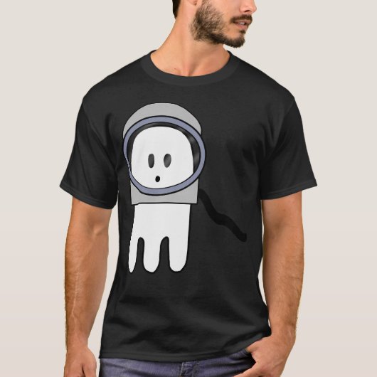 astronaut Ghost T-shirt (Voorkant)