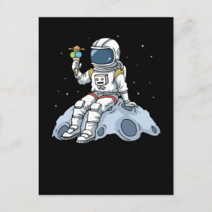 Astronaut Gifts Kinder Moon Landing Ice Cream Spac Briefkaart