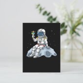 Astronaut Gifts Kinder Moon Landing Ice Cream Spac Briefkaart (Staand voorkant)