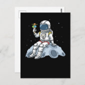 Astronaut Gifts Kinder Moon Landing Ice Cream Spac Briefkaart (Voorkant / Achterkant)