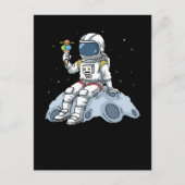 Astronaut Gifts Kinder Moon Landing Ice Cream Spac Briefkaart (Voorkant)