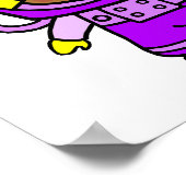 Astronaut Girl 1 Poster (Hoek)