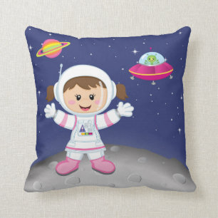 Astronaut girl kussen