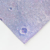 Astronaut girl Outer Space Fleece Deken (Hoek)