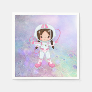 Astronaut girl Outer Space Servet