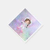 Astronaut girl Outer Space Servet (Hoek)