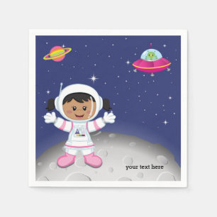 Astronaut girl servet