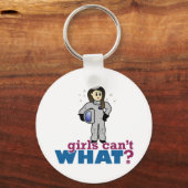 Astronaut Girl Sleutelhanger (Voorkant)