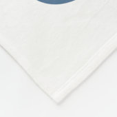 Astronaut Girl Space Gazing Fleece Deken (Hoek)