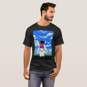 Astronaut Girl T-shirt (Voorkant volledig)