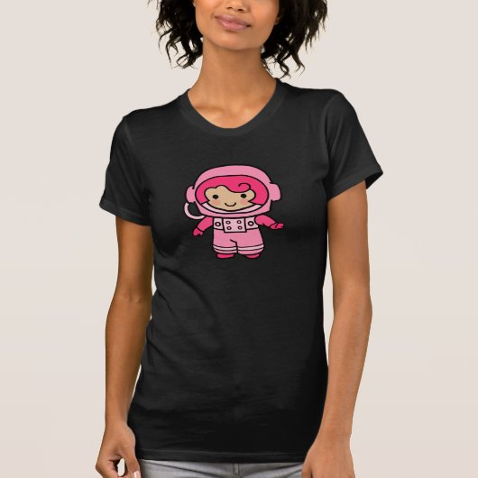 Astronaut Girl T-shirt (Voorkant)