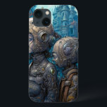 Astronaut Girls Surreal Science Fiction Case-Mate iPhone Case<br><div class="desc">Fantasy art producten van The Lunarium.</div>