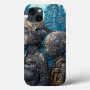 Astronaut Girls Surreal Science Fiction Case-Mate iPhone Case