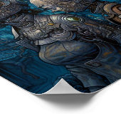 Astronaut Girls Surreal Science Fiction Poster (Hoek)