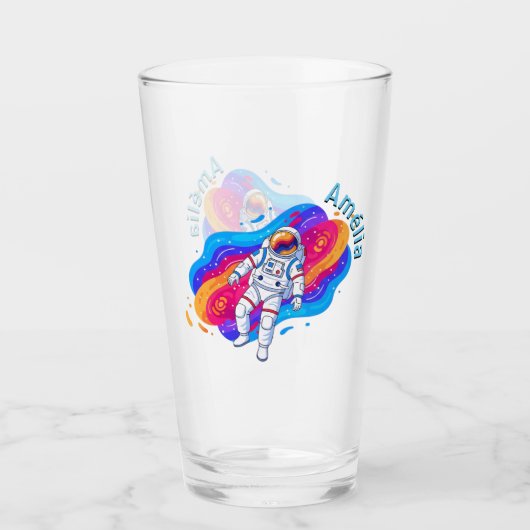 Astronaut Glas (Voorkant)