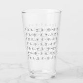 Astronaut Glass Glas (Achterkant)