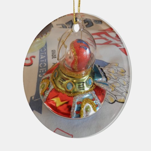 astronaut Glass Ornament op Idaho  (Links)