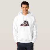 Astronaut Go-Kart Hoodie (Voorkant volledig)