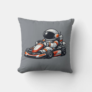 Astronaut Go-Kart Kussen