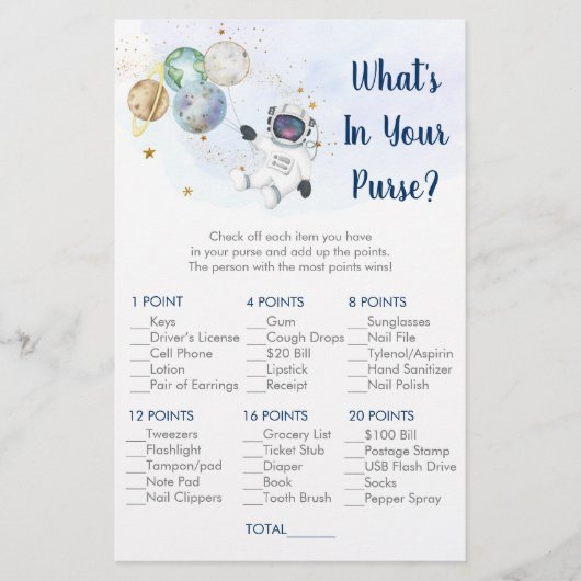 Astronaut Gold Galaxy Wat zit er in je paardenspel (Voorkant)