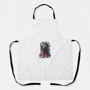 Astronaut Goldendoodle hond Space Galaxy Schort