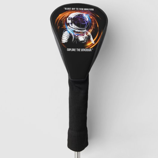 ASTRONAUT Golf Hoofdhoes Golfheadcover (Voorkant)