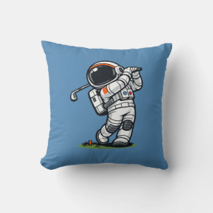 Astronaut Golf Kussen